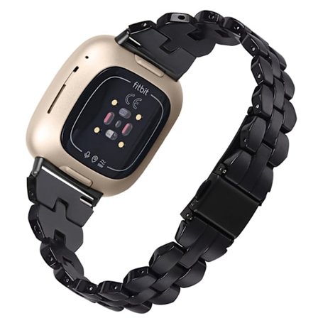 Garmin Vivoactive 3 / 3 Music urrem i resin-stil - Sort