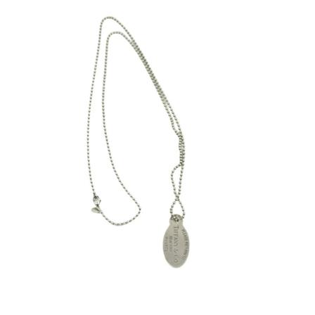 Tiffany & Co. Pre-owned Pre-owned Silver necklaces Grå, Dame Vintage Smykker, Størrelse: ONE Size