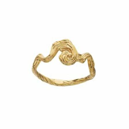 Maanesten 4768A Freya Ring Gul, Dame Ringe, Størrelse: ONE Size