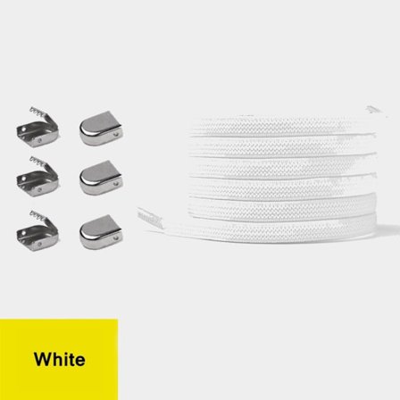 Slittåliga Sneaker Elastiska Skosnören