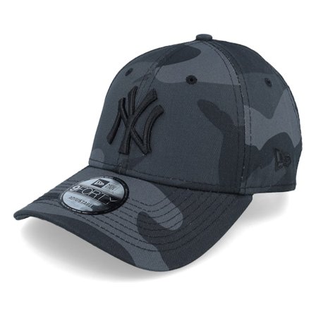 New Era - MLB Camo adjustable Cap - New York Yankees 9Forty League Essential Black Camo Adjustable @ Hatstore