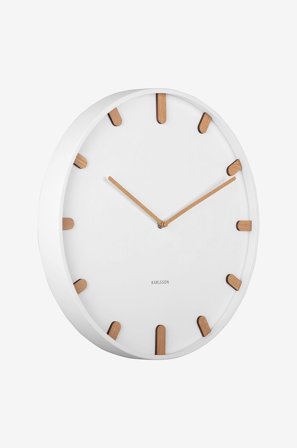 Karlsson - Seinäkello Grace - Valkoinen - Seinäkellot & pöytäkellot - - Homeroom
