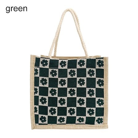 Tygväska Handväska GRÖN