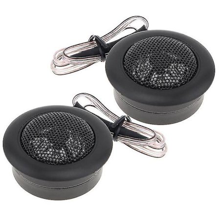 Diskanthögtalare, Bilstereo Minihögtalare Hög Effekt Universal Liten Ljudmusikspelare (1 set, Svart)