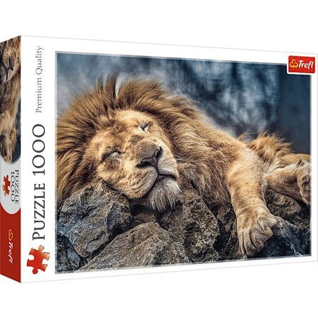 Trefl Puslespil Sleeping Lion, 1000 brikker