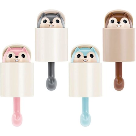 Liimautuva Koukku Lapselle Liimautuva Pyyhekoukku Eläin Seinäkoukku Koristeellinen Tarra Koukut Mekolle, Takille, Pyyhkeelle, Avaimille, Laukuille, Ha