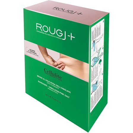 Rougj Trattamento Spa Bende Corpo Anti-Cellulite Al Sale Rosa
