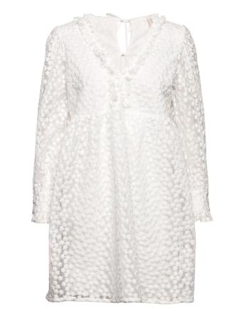 Yashall Ls Dress - Celeb White YAS