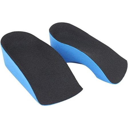 1 par højdeforøgende indlægssåler - usynlige højdeforøgende indlægssåler til herresko