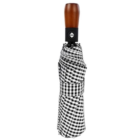 Praktiskt Automatiskt Rutigt Paraply