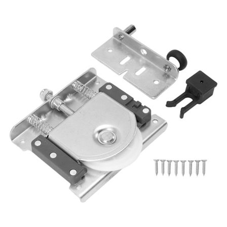 Garderobe remskive møbel rulle hjul anti afsporing cam dør skifter remskive til skabslåger skabslåger stor