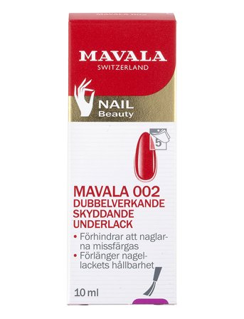 Mavala 002 Double Action Protective Base Coat - Nude - 10 ml