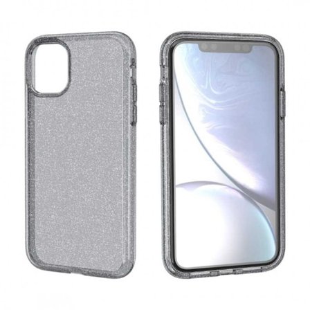 iPhone 11 Pro Stötdämpande Mobilskal Gnistra Svart