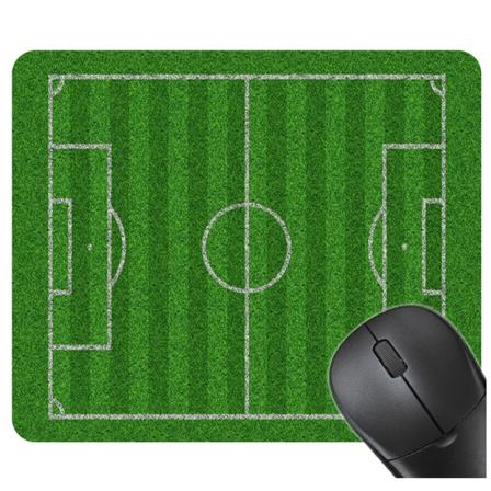 Fotball gressbane musematter Gummi med sydd kantspill for menn kvinner Sklisikker firkantet musematte for arbeid