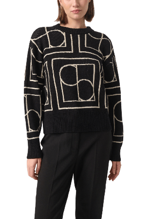 Soaked In Luxury SLCabba Pullover Tröjor Dam Svart M