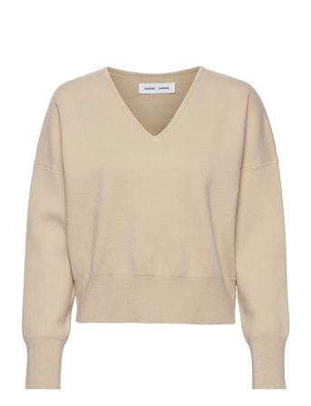 Nika V-Neck 10490 Cream Samsøe Samsøe