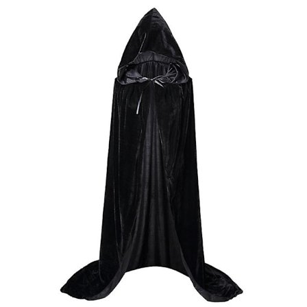 Hokus Pokus Häxkappa Halloween Sarah Winifred Sanderson Cosplaydräkt Vuxen Barn Unisex Retro Ages Cape