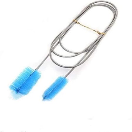 Fleksibel rørrensningsbørste Dobbelt-ended Nylon afløbsrenser Ha