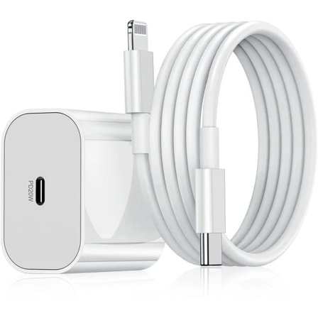 iPhone Laddare - Snabbladdare - Adapter + Kabel 20W USB-C 1st
