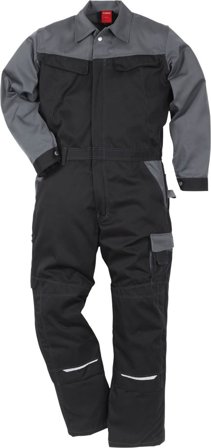 Kansas Herr Kansas Icon Overall 8612 LUXE, Svart/Grå