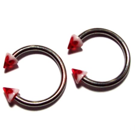 Ögonbryn, läpp, näsa Ringar Öronpiercingar