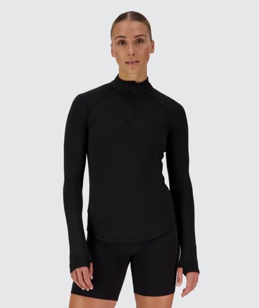 Women's ComfyKnit Half-Zip black / M