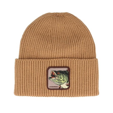 Skillfish - Brown cuff Beanie - Laxborre Recycled Brown Oversized Cuff @ Hatstore