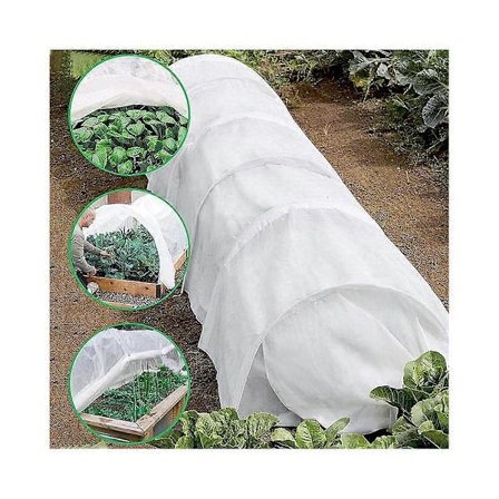 Nyt non-woven plantedække vinter varmeisolering kuldebeskyttelse plantedække frostsikker stof plantedække Hvid 40gsm1,5*1 meter