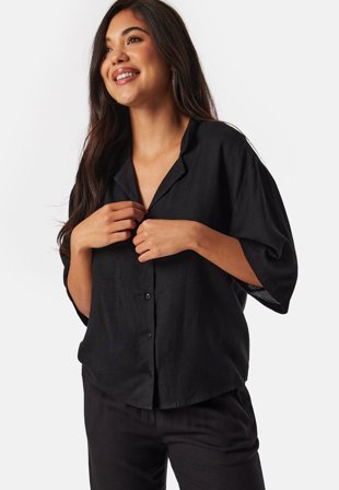VILA - Vipricil S/S shirt - Black - Kläder - - Bubbleroom