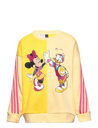 Adidas X Disney Daisy Duck Crew Sweatshirt Patterned Adidas Performance