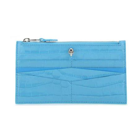 Alexander McQueen, Toilet Bags Niebieski, Kobieta, Rozmiar: ONE Size