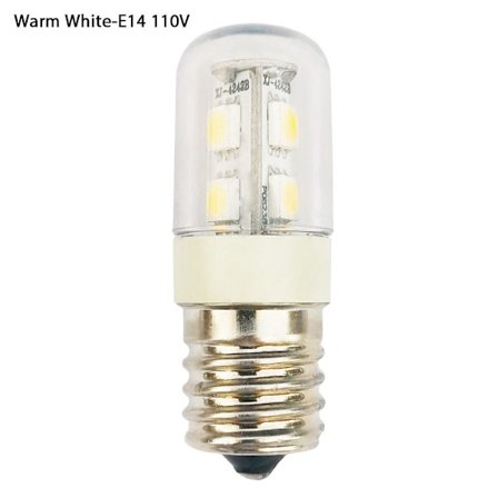 Stearinlys Lampe Pære Lotus Lampe lys WARM WHITE-E14 110V VARM