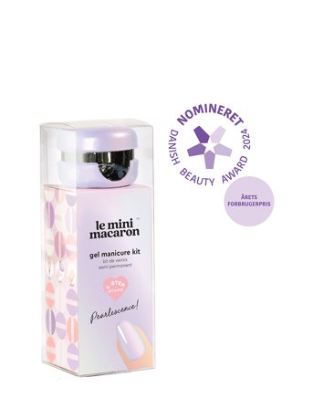 Le Mini Macaron Gel Manicure Kit Pearlescence - Purple - ONE SIZE