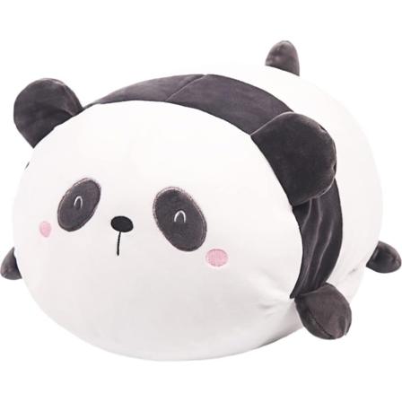 Xishao plysjpute utstoppet dyr Søt plysj leketøy Squishy Anime Plysj Fluffy Kawaii myk klempute for barn Gutter Jenter - Perfet Panda 17.7 inch