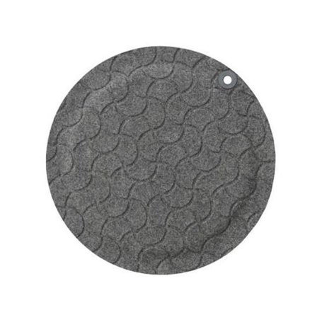 MATTING Matta StandUp Round ø56cm grå - Lyreco - Kontorsmöbler och inredning - Arbetsplatsmattor och ståmattor - Arbetsplats-och ståmattor