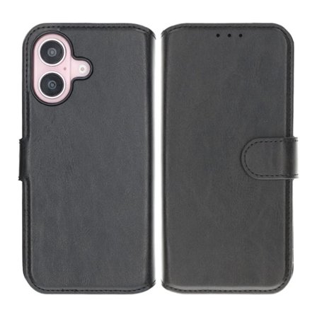 RV Magnetic Wallet Case iPhone 16 Black
