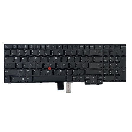 Uusi US-englanninkielinen näppäimistön korvaus Lenovo Thinkpad E570 E575 -kannettavalle (osoittimella, ilman taustavaloa)
