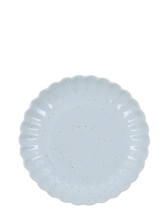 house doctor | Frokost/Kagetallerken, Hdscallop, Lyseblå | ONE SIZE