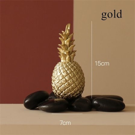 Pineapple Crafts Desktop Ornament GOLD S