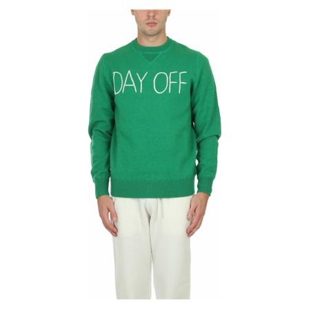 MC2 Saint Barth Round-neck Strik Grøn, Herre Strik