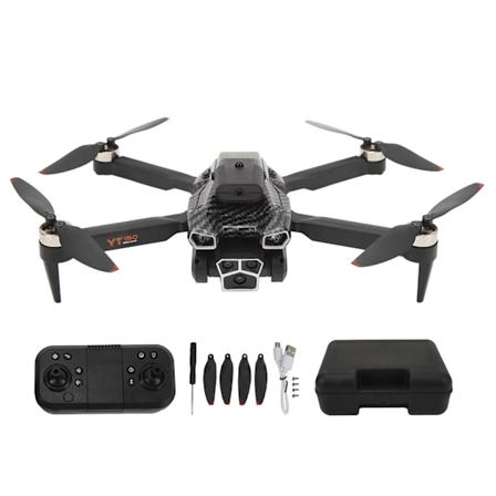 YT150 Børsteløs Motor Drone HD Triple Kamera Flyer Optisk Flow Positionering Hindring Undgåelse Fjernbetjening Fly 4 Akse Fly