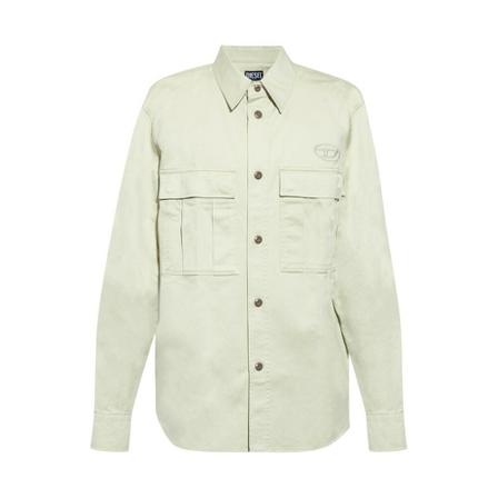 Diesel - Skjortor - Beige - Herr - Storlek: M, Herr, Storlek: M