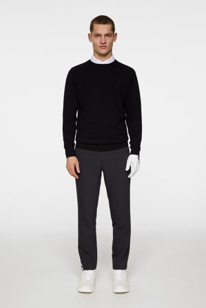 J.Lindeberg - Golf - Henry Knitted Sweater - Black - Man - M