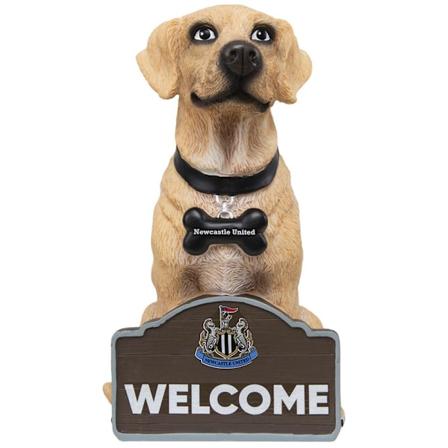 Newcastle United FC Labrador Trädgårdstomte En Storlek Brun/Vit/ Brown/White/Black One Size