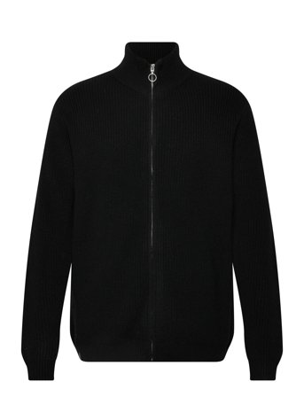 Moray Zip Knit Black Makia