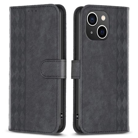 IPhone 15 Plus fodral med ett tryck - Svart