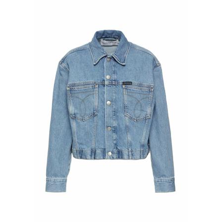 Calvin Klein Jacket , Blauw , Dames , Maat: S