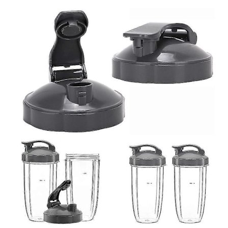 Nutribullet Lock Ersättningsdelar Blender Flip Top - Kompatibel med Nutribullet 600w / 900w - To-go Lock Tillbehör [db]