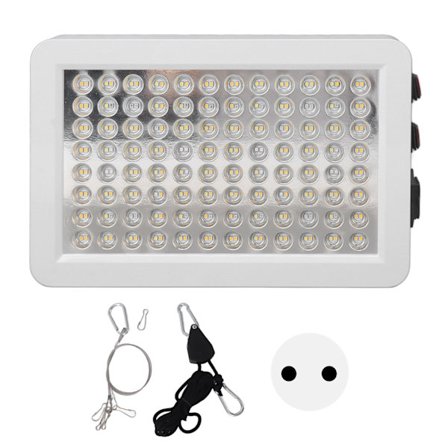 1000W Full Spectrum LED Vækstlys til Indendørs Planter ABS PET Pærepanel AC 100-277V EU Stik