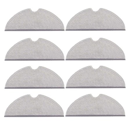 8 st för Q7 Max / Max+ Mopptillbehör S5 Max S6 S50 S55 Robotdammsugare Moppdelar